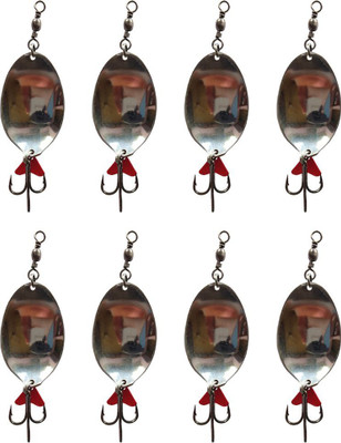 CORAL INDIA Jigs Carbon Steel Fishing Lure(Pack of 8)