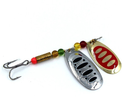 SPYROKING Spinner Bait Stainless Steel Fishing Lure(Pack of 1)