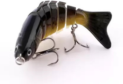 quanhai Hard Bait Plastic, Carbon Steel Fishing Lure(Pack of 2)