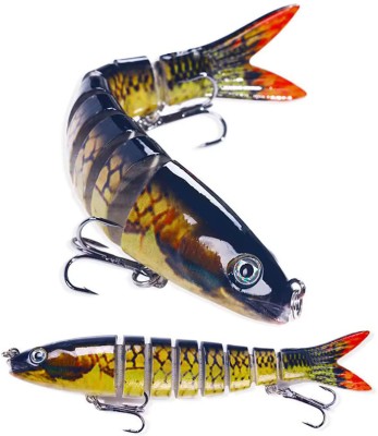 SPYROKING Hard Bait Fiber Fishing Lure(Pack of 1, Size 13)