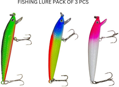 HyperTrex Hard Bait Plastic Fishing Lure(Size 3)
