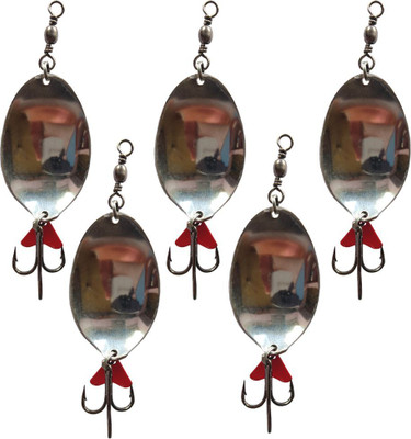 CORAL INDIA Jigs Carbon Steel Fishing Lure(Pack of 5)