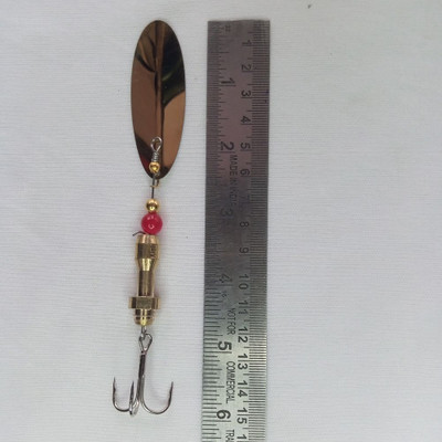CORAL INDIA Spinner Brass Fishing Lure(Pack of 1)