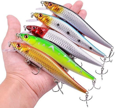 Vinayakart Hard Bait Plastic Fishing Lure