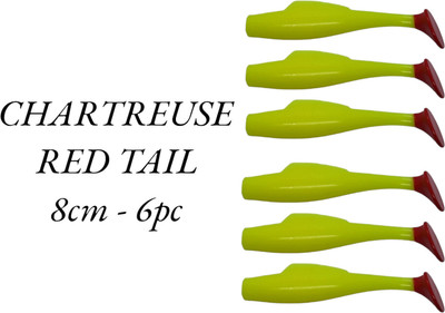 Afiazuh Soft Bait Silicone Fishing Lure(Size 8)