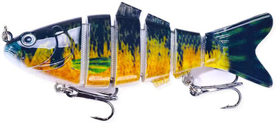 SPYROKING Hard Bait Plastic Fishing Lure(Pack of 1)