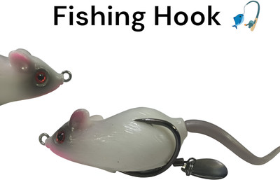Vinayakart Soft Bait Silicone Fishing Lure(Pack of 1, Size 5)