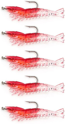 SPYROKING Soft Bait Silicone, Plastic Fishing Lure(Pack of 5)