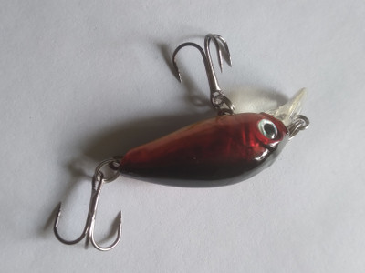 JUST ONE CLICK Hard Bait Plastic Fishing Lure(Pack of 1, Size 6)