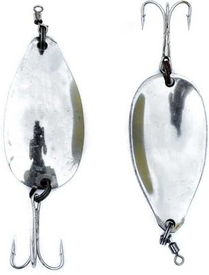MADOCC Spoon Stainless Steel Fishing Lure(Pack of 2, Size 30)