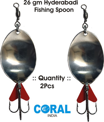 CORAL INDIA Jigs Carbon Steel Fishing Lure(Pack of 2)