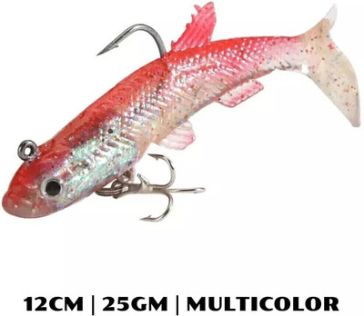 SPYROKING Soft Bait Silicone Fishing Lure(Pack of 1, Size 4)