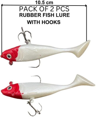 HouseOfCommon Soft Bait Silicone Fishing Lure(Pack of 2)