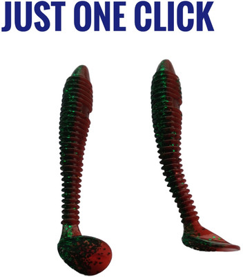 JUST ONE CLICK Soft Bait Silicone Fishing Lure(Pack of 1)