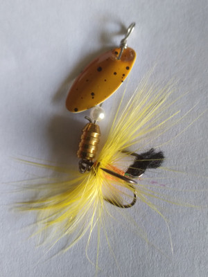 JUST ONE CLICK Hard Bait Steel Fishing Lure(Pack of 1, Size 3)