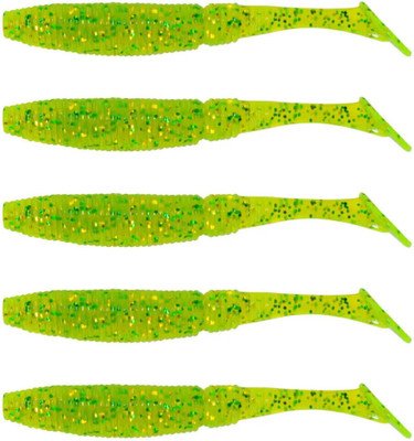 SPYROKING Soft Bait Silicone Fishing Lure(Pack of 5, Size 8)