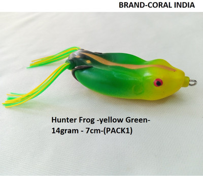 CORAL INDIA Soft Bait Plastic Fishing Lure(Pack of 1)