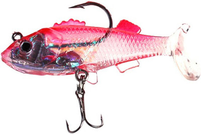 HouseOfCommon Soft Bait Steel Fishing Lure(Pack of 1, Size 5)