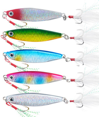 RAJry Hard Bait Plastic Fishing Lure(Pack of 5)