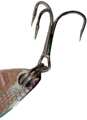 JUST ONE CLICK Hard Bait Steel Fishing Lure(Pack of 1)