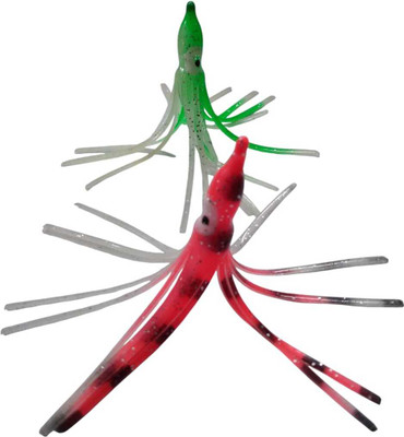 AGROFARM Soft Bait Silicone Fishing Lure(Pack of 2, Size 8)