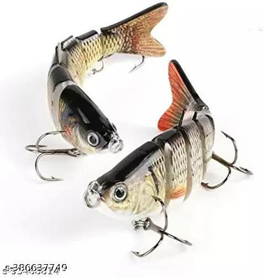 BOLT Hard Bait Steel Fishing Lure(Pack of 5)