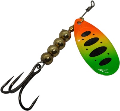 moscow fishing tackles Spinner Bait Stainless Steel Fishing Lure(Pack of 1, Size 8)