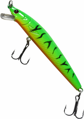 fisheryhouse Hard Bait Plastic, Steel Fishing Lure(Pack of 1, Size 2)