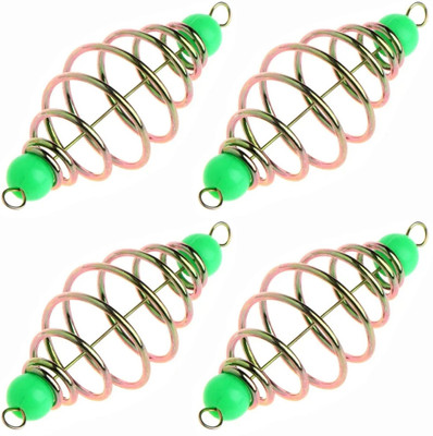 SPYROKING Hard Bait Stainless Steel Fishing Lure(Pack of 1, Size 6)