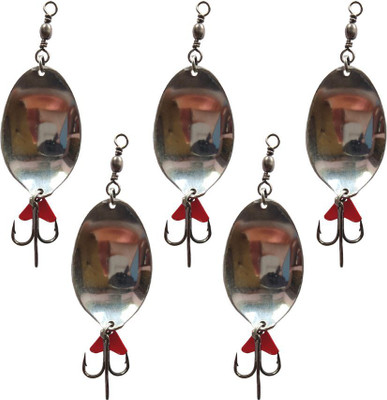 CORAL INDIA Jigs Carbon Steel Fishing Lure(Pack of 5)