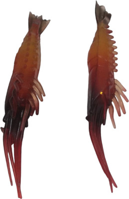 JUST ONE CLICK Soft Bait Silicone Fishing Lure(Pack of 2, Size 8)