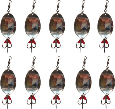 CORAL INDIA Jigs Carbon Steel Fishing Lure(Pack of 10)