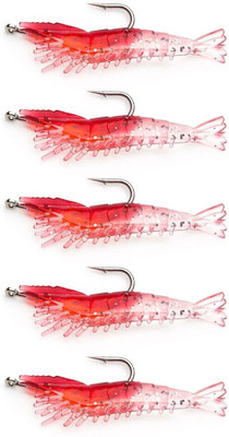 SPYROKING Soft Bait Silicone, Plastic Fishing Lure(Pack of 5)