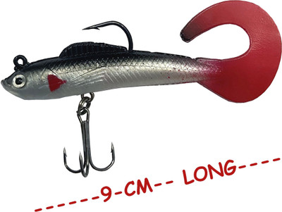 IRRESISTIBLY IRRESISTIBLE Soft Bait Silicone, Sponge Fishing Lure(Pack of 1, Size 9)