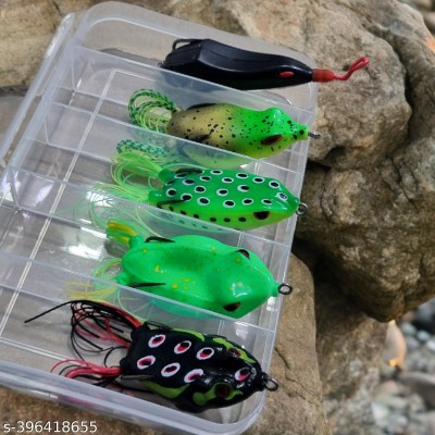 BOLT Soft Bait Silicone Fishing Lure(Pack of 5)