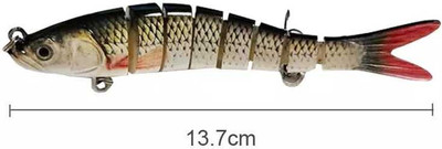 PRO HUNTER Hard Bait Plastic Fishing Lure(Pack of 1)