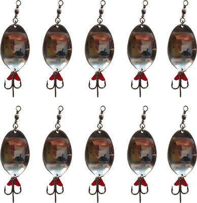 CORAL INDIA Jigs Carbon Steel Fishing Lure(Pack of 10)