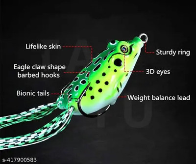 BOLT Hard Bait Stainless Steel Fishing Lure(Pack of 5)