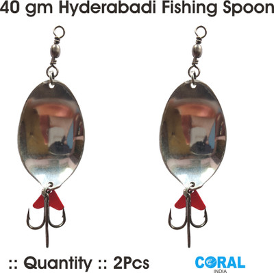 CORAL INDIA Jigs Carbon Steel Fishing Lure(Pack of 2)