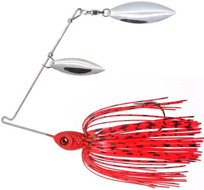 SPYROKING Spinner Bait Stainless Steel Fishing Lure(Pack of 1)