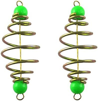 HyperTrex Hard Bait Stainless Steel Fishing Lure(Pack of 2, Size 5)
