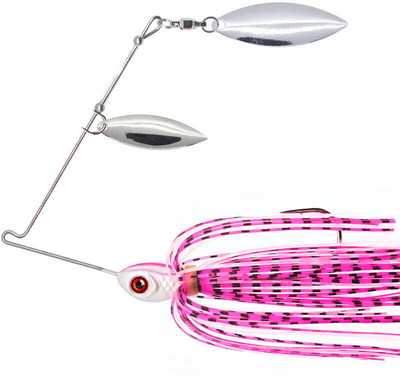 SPYROKING Spinner Bait Stainless Steel Fishing Lure(Pack of 1)
