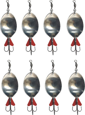 CORAL INDIA Jigs Carbon Steel Fishing Lure(Pack of 8)