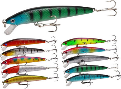 RAJry Hard Bait Plastic Fishing Lure(Pack of 5)