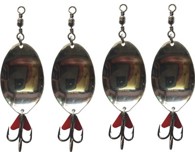 CORAL INDIA Jigs Carbon Steel Fishing Lure(Pack of 4)