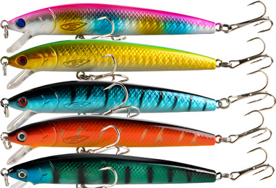 Vinayakart Hard Bait Plastic Fishing Lure(Pack of 5)