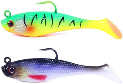 SPYROKING Soft Bait Silicone Fishing Lure(Pack of 2)