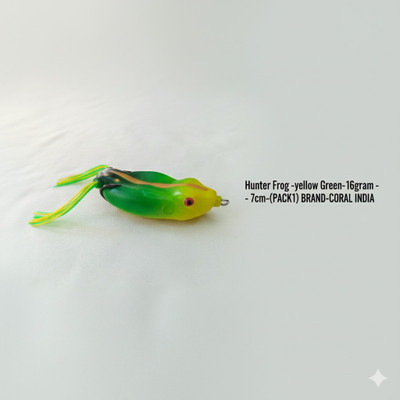 CORAL INDIA Soft Bait Plastic Fishing Lure(Pack of 1)