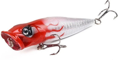 SPYROKING Hard Bait Fiber Fishing Lure(Pack of 1, Size 9)
