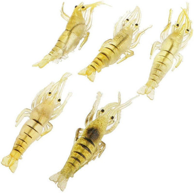 SPYROKING Soft Bait Silicone Fishing Lure(Pack of 5)